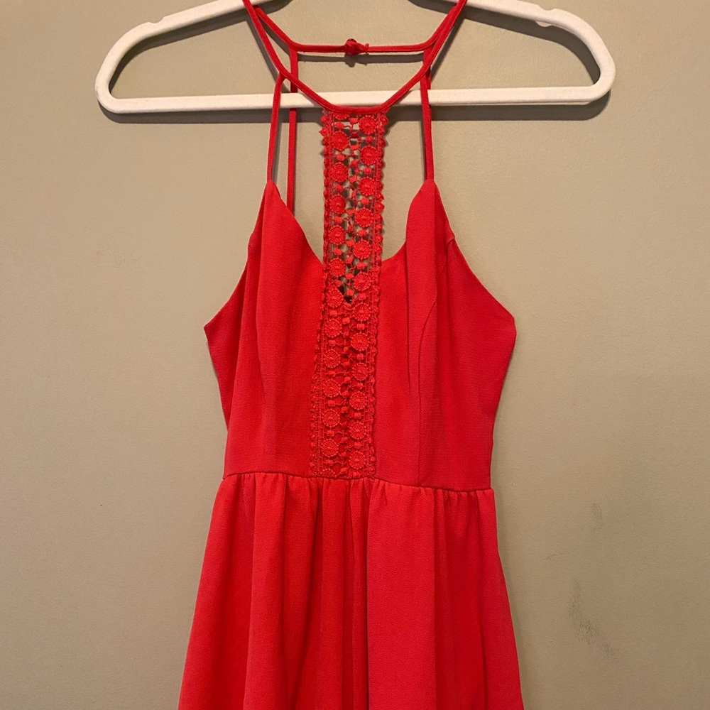 Red/Pink Romper